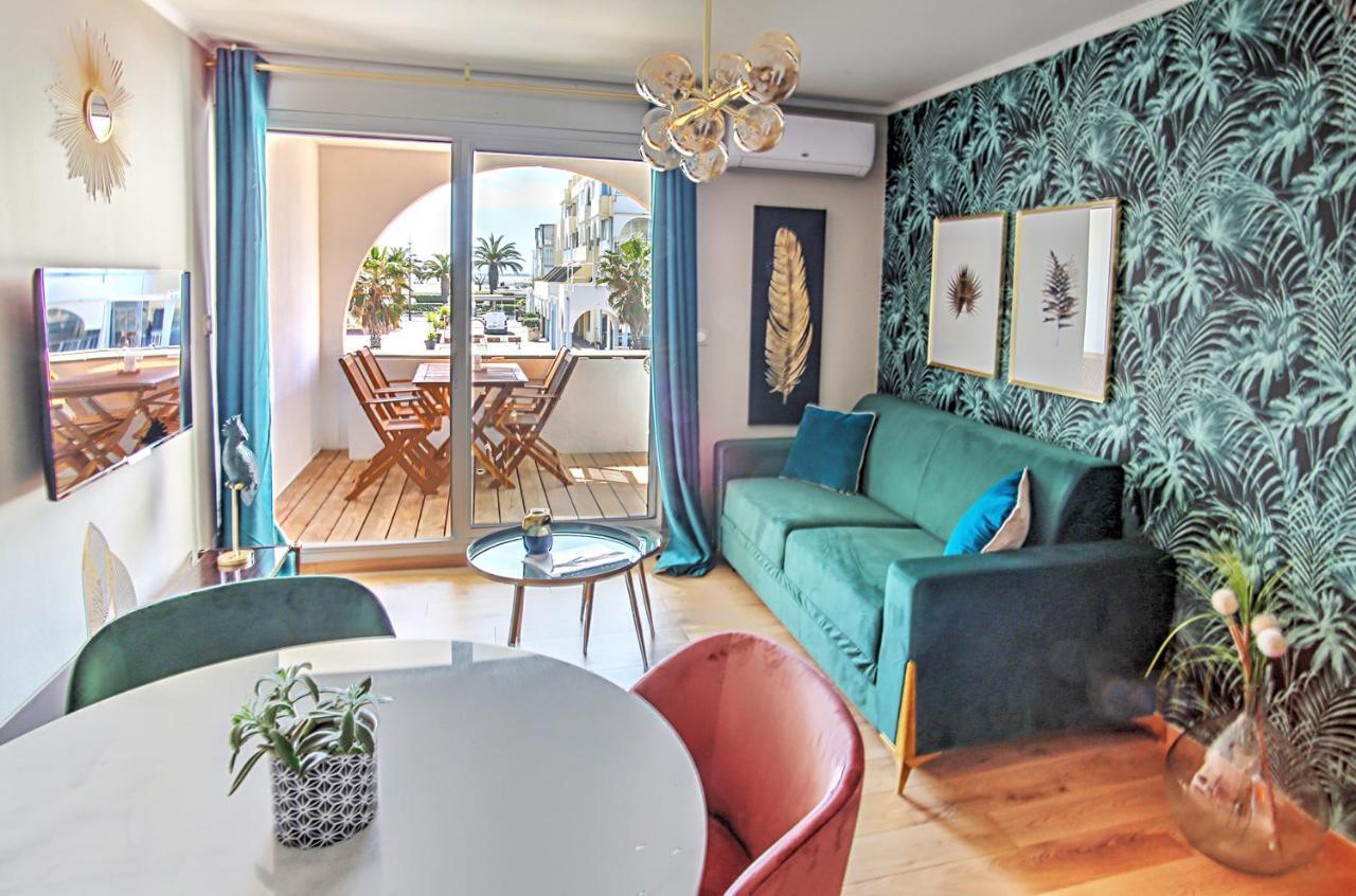 T2 Cosy Cote Plages Quartier Des Quilles Sète Exterior foto
